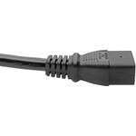 Tripp Lite Power Cord C19 to NEMA L6-20 Heavy-Duty 20A 250V 12 AWG 6 ft. (1.83 m) Black