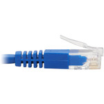 Tripp Lite N204-S01-BL-UP Up-Angle Cat6 Gigabit Molded Slim UTP Ethernet Cable (RJ45 Right-Angle Up M to RJ45 M) Blue 1 ft. (0.31 m)