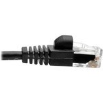 Tripp Lite N261-S03-BK Cat6a 10G Snagless Molded Slim UTP Ethernet Cable (RJ45 M/M) Black 3 ft. (0.91 m)