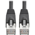 Tripp Lite N262-001-BK Cat6a 10G Snagless Shielded STP Ethernet Cable (RJ45 M/M) PoE Black 1 ft. (0.31 m)