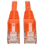 Tripp Lite N201-006-OR Cat6 Gigabit Snagless Molded (UTP) Ethernet Cable (RJ45 M/M) PoE Orange 6 ft. (1.83 m)