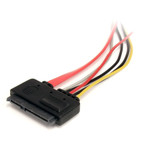 StarTech SATA22PEXT 12in 22 Pin SATA Power and Data Extension Cable