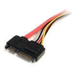 StarTech SATA22PEXT 12in 22 Pin SATA Power and Data Extension Cable