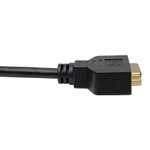 Tripp Lite P134-001-GC DisplayPort to DVI Adapter Video Converter Black (M/F) 1 ft. (0.31 m)