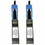 Tripp Lite N280-03M-28-BK series SFP28 to SFP28 25GbE Passive Twinax Copper Cable (M/M), SFP-H25G-CU3M Compatible, Black, 3 m (9.8 ft.)