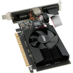 MSI NVIDIA GeForce GT 710 Graphic Card - 2 GB DDR3 SDRAM - Low-profile