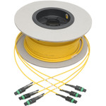 Tripp Lite N392-45M-3X8-AP MTP/MPO (APC) Singlemode Slim Trunk Cable 24-Strand 40/100 GbE 40/100GBASE-PLR4 Plenum 6mm Dual Jacket 45 m (147 ft.)