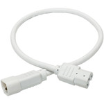 Tripp Lite Power Cord C14 to C15 Heavy-Duty 15A 250V 14 AWG 2 ft. (0.61 m) White