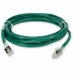 AddOn ADD-3FCAT6AS-GN 3ft RJ-45 (Male) to RJ-45 (Male) Shielded Straight Green Cat6A STP PVC Copper Patch Cable