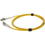 AddOn ADD-LC-LC-1M5OM4-YW-TAA Fiber Optic Duplex Patch Network Cable