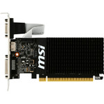 MSI NVIDIA GeForce GT 710 Graphic Card - 1 GB DDR3 SDRAM - Low-profile