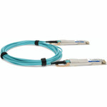 AddOn QSFPDD4-400G-AOC5M-AO Fiber Optic Network Cable