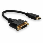 AddOn HDMI2DVID-5PK 5PK HDMI 1.3 Male to DVI-D Dual Link (24+1 pin) Female Black Adapters For Resolution Up to 2560x1600 (WQXGA)