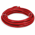 AddOn ADD-25FCAT6A-RD 25ft RJ-45 (Male) to RJ-45 (Male) Straight Red Cat6A UTP PVC Copper Patch Cable