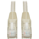 Tripp Lite N201-020-WH Cat6 Gigabit Snagless Molded (UTP) Ethernet Cable (RJ45 M/M) PoE White 20 ft. (6.09 m)