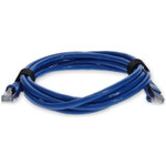 AddOn ADD-7FCAT7-BE 7ft RJ-45 (Male) to RJ-45 (Male) Straight Blue Cat7 S/FTP PVC Copper Patch Cable