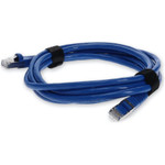 AddOn ADD-7FCAT7-BE 7ft RJ-45 (Male) to RJ-45 (Male) Straight Blue Cat7 S/FTP PVC Copper Patch Cable