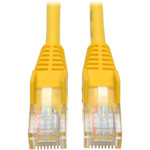 Tripp Lite N001-001-YW Cat5e 350 MHz Snagless Molded (UTP) Ethernet Cable (RJ45 M/M) PoE Yellow 1 ft. (0.31 m)
