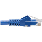 Tripp Lite N201-06N-BL Cat6 Gigabit Snagless Molded (UTP) Ethernet Cable (RJ45 M/M) PoE Blue 6-in. (15.24 cm)