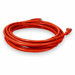 AddOn ADD-11FCAT6S-OE 11ft RJ-45 (Male) to RJ-45 (Male) Orange Cat6 Straight Shielded Twisted Pair PVC Copper Patch Cable