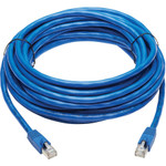 Tripp Lite N261P-030-BL Cat6a 10G Snagless F/UTP Ethernet Cable (RJ45 M/M) PoE CMR-LP Blue 30 ft. (9.14 m)