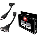 Club 3D CAC-HMD-DFD HDMI to DVI-I Single Link Adapter Cable