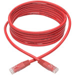 Tripp Lite N200-010-RD Cat6 Gigabit Molded (UTP) Ethernet Cable (RJ45 M/M) PoE Red 10 ft. (3.05 m)