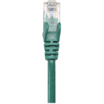Manhattan 318945 Network Patch Cable, Cat5e, 1m, Green, CCA, U/UTP, PVC, RJ45, Gold Plated Contacts, Snagless, Booted, Lifetime Warranty, Polybag