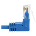 Tripp Lite N204-S15-BL-UD Up/Down-Angle Cat6 Gigabit Molded Slim UTP Ethernet Cable (RJ45 Up-Angle M to RJ45 Down-Angle M) Blue 15 ft. (4.57 m)