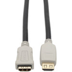 Tripp Lite P569-006-2B-MF High-Speed HDMI Extension Cable (M/F) 4K 60 Hz HDR 4:4:4 Gripping Connector 6 ft.