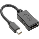 Tripp Lite P139-06N-DP4K6B Mini DisplayPort to DisplayPort Adapter 4K @ 60Hz mDP to DP 6in
