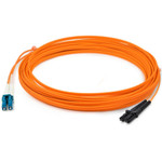 AddOn ADD-LC-MT-1M6MMF 1m LC (Male) to MT-RJ (Male) Orange OM1 Duplex Fiber OFNR (Riser-Rated) Patch Cable
