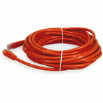 AddOn ADD-12FCAT6-OE 12ft RJ-45 (Male) to RJ-45 (Male) Orange Cat6 Straight UTP PVC Copper Patch Cable