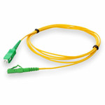 AddOn ADD-ALC-ASC-2MS9SMF 2m ALC (Male) to ASC (Male) Yellow OS2 Simplex Fiber OFNR (Riser-Rated) Patch Cable