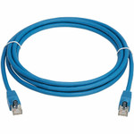 Tripp Lite N272L-F04M-BL Cat8 40G Snagless SSTP Ethernet Cable (RJ45 M/M), PoE, LSZH, Blue, 4 m (13.1 ft.)