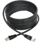 Tripp Lite N262-012-BK Cat6a 10G Snagless Shielded STP Ethernet Cable (RJ45 M/M) PoE Black 12 ft. (3.66 m)