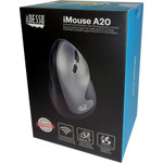 Adesso IMOUSE A20 Antimicrobial Wireless Vertical Ergonomic Mouse