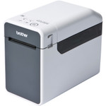 Brother TD-2130NHC Desktop Direct Thermal Printer - Monochrome - Receipt Print - Fast Ethernet - USB - Serial