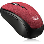 Adesso iMouse S80R - Wireless Fabric Optical Mini Mouse (Red)