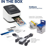 Brother ColAura Color Photo and Label Printer with Wireless Networking