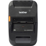 Brother RuggedJet RJ-3230BL Mobile Direct Thermal Printer - Monochrome - Portable - Label/Receipt Print - Ethernet - USB - Bluetooth - Black