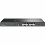 TP-Link Omada 16-Port 2.5G and 2-Port 10GE SFP+ L2+ Managed Switch with 8 Port PoE+