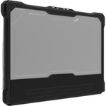 MAXCases Extreme Shell-L Case for HP G7/G6 Chromebook Clamshell 14" - Black/Clear PC