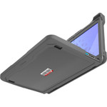 MAXCases Extreme Shell-F Case for HP Chromebook G9 and G8 Clamshell - Gray/Clear