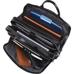 Samsonite Classic Leather Toploader for 15.6" Notebook - Black