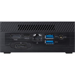 ASUS PN62S-SYS715PXFD Desktop Computer - Intel Core i7 10th Gen i7-10710U 1.10 GHz - 16 GB RAM DDR4 SDRAM - 512 GB M.2 PCI Express NVMe 3.0 SSD - Mini PC - Black