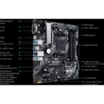 ASUS Prime B450M-A II Desktop Motherboard - AMD B450 Chipset - Socket AM4 - Micro ATX