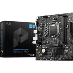 MSI H510M-A PRO Desktop Motherboard - Intel H510 Chipset - Socket LGA-1200 - Micro ATX