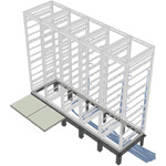 Middle Atlantic RIB-1-WRK-32 Riser Base