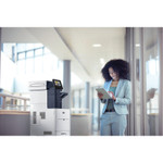 Xerox VersaLink B605/S LED Multifunction Printer-Monochrome-Copier/Scanner-58 ppm Mono Print-1200x1200 Print-Automatic Duplex Print-250000 Pages Monthly-700 sheets Input-Color Scanner-600 Optical Scan-Gigabit Ethernet